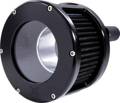 Feuling BA Race Series Air Cleaner Kit Black - Clear Cover - Black 552