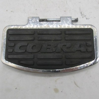 Pair of Cobra Classic Passenger 8"x5" Floorboards Footboards 06-3640