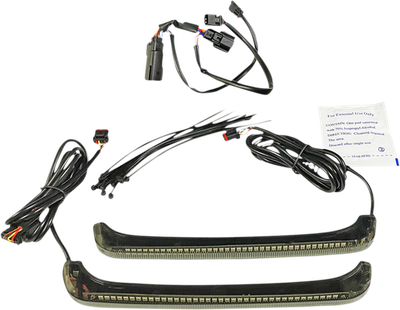 Custom Dynamics LED Low-Profile BAGZ Accent Lights Smoke Lens CD-LPDC-