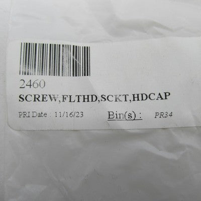 Lot of 9 Genuine Harley-Davidson OEM NOS Flat Head Socket Screws 2460