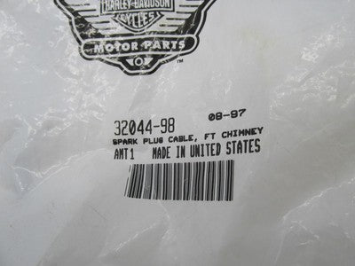 Harley-Davidson Genuine NOS Front Cylinder Spark Plug Wire Cable 32044