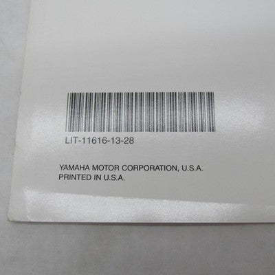 Yamaha YFM80M(C) Badger Supplementary Service Manual LIT-11616-13-28