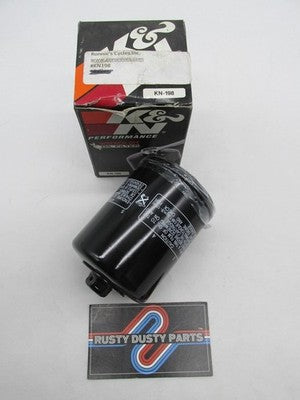 K&N NEW Motorcycle Black Oil Filter KN-198