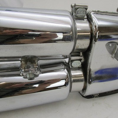Harley OEM 02-07 V-Rod VRSC Chrome Exhaust Midpipe & Mufflers 65151-01
