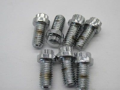 Lot of 7 Harley Davidson OEM NOS Chrome Button Head Screw 3/8-16 X 3/4