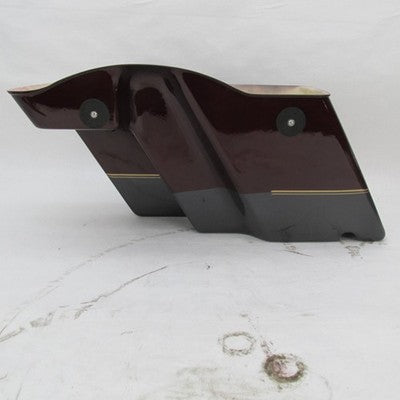 Harley 85-92 Tour Glide FLTC FLHT Right Saddlebag Bottom Dark Wineberr