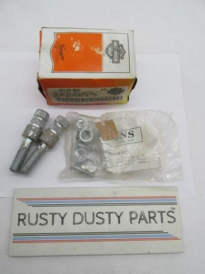 Harley Genuine NOS FXR FXRS Adjustable Passenger Foorpeg Support Kit 4