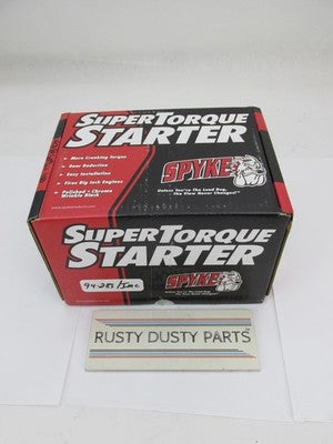 Spyke NOS Indian Chief SuperTorque 1.4KW Starter Chrome 94-283