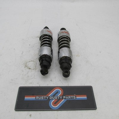 Pair of Harley Davidson OEM 11-5/8 Progressive Rear Shocks 412 Series