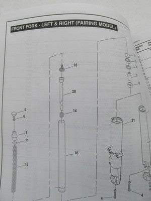Harley-Davidson Official Factory 2006 FLT Police Models Parts Catalog