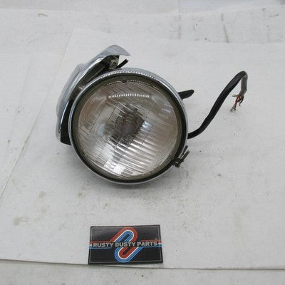 Harley OEM Vintage 75-84 XL FX FXR Black 5-3/4" Headlight Assembly 677