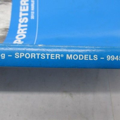 Harley-Davidson Official Factory 2012 Sportster Models Parts Catalog 9