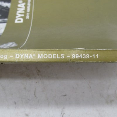 Harley-Davidson Official Factory 2011 Dyna Models Parts Catalog 99439-