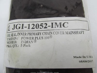 Lot of 5 James Gaskets Indian Primary Chain Cover Main shaft Seals JGI