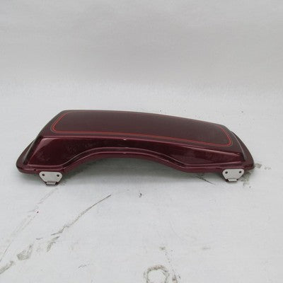 Harley OEM 93-13 Touring RH Saddlebag Lid Wineberry Maroon/Red Stripe