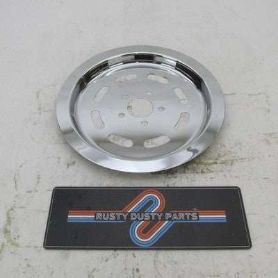 Harley OEM Chrome Rear Wheel Pulley Sprocket Cover Insert Softail Dyna