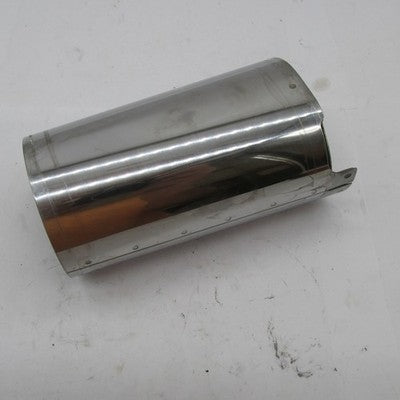 Pair of Upper Front Fork Cowbell Covers Touring Chrome 2014+