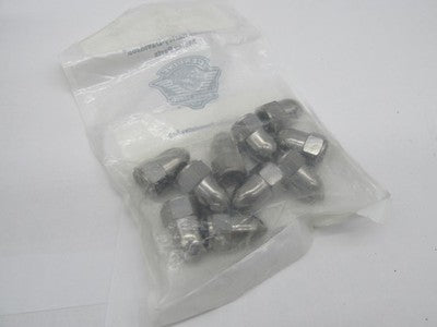 Lot of 10 Harley-Davidson Genuine OEM NOS Chrome Acorn Nuts 7720