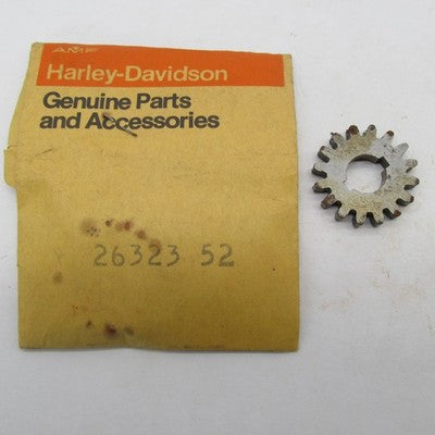 Harley-Davidson Genuine OEM NOS Oil Pump Feed Drive Gear 26323-52