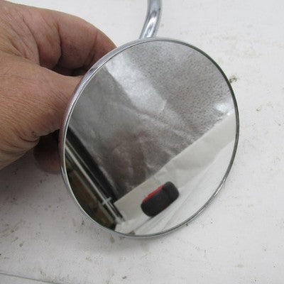 Moto Iron 3" Chrome Round Mirror w/ Stem Harley Sportster Dyna Chopper