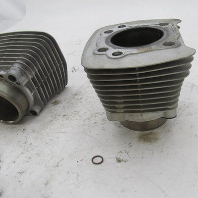 Pair of Harley Davidson OEM Stock XL 883 2.96" Bore Cylinder Jugs & Pi