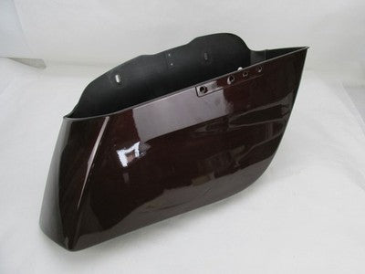 Indian OEM NOS Right Side Saddlebag Bin, DKRST Dark Rusty Maroon 54546
