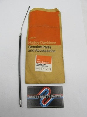 Harley Davidson Genuine NOS XR750 Racing Race Throttle Cable 56357-72R