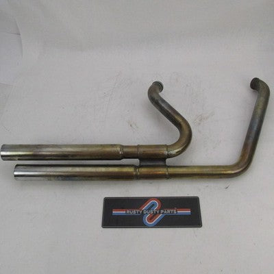 Vance & Hines Big Shots Staggered Exhaust System Harley 91-05 Dyna D39