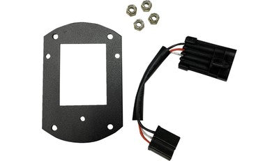 Custom Dynamics ProBEAM Headlight Mounting Kits Satin Black CD-LRST-HL-KIT