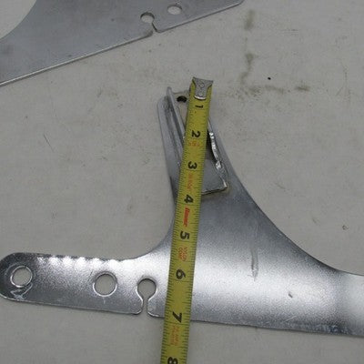 Pair of Harley Davidson OEM Chrome Sissy Bar Side Plates 96-05 Dyna FX