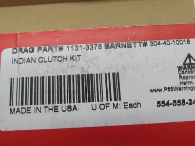 Barnett NOS Indian Chief Chieftain Roadmaster Clutch Plate Kit 304-40-