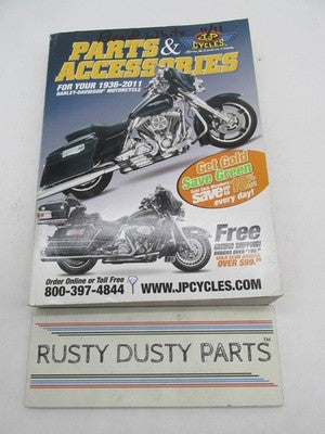 Harley Davidson 2011 J&P Cycles Parts and Accessories Catalog