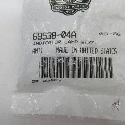 Harley-Davidson Genuine OEM NOS 04-16 Dyna Indicator Lamp Bezel 69538-