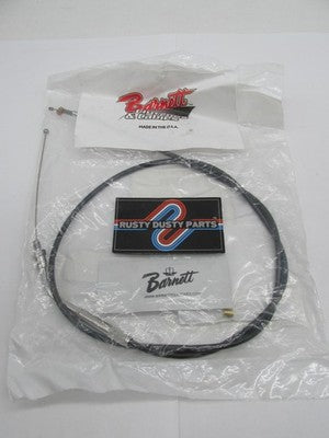 Barnett NOS V-Twin Mikuni HS-42 Idle Cable 37", Black 36-2586