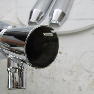 Harley OEM NOS 05-06 CVO Screamin Eagle Fat Boy CAT Mufflers 65964-05
