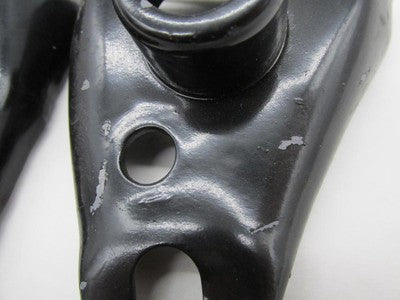 Pair of Triumph T-140 T-150 T140 T150 Black Headlight Ears Brackets