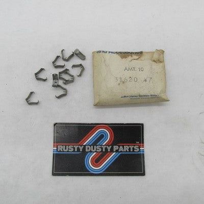 Lot of 10 Harley Davidson Genuine NOS Spark Plug Cable Terminals 3162