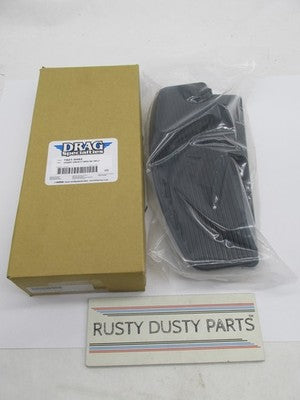 Drag Specialties NOS Driver Footboard Floorboard Rubber Inserts Pair 1