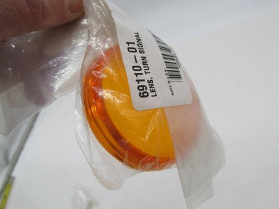 Harley-Davidson Genuine NOS Amber Bullte Turn Signal Lens 69110-01
