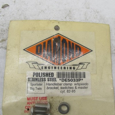 Diamond 82-95 Harley BT XL Handlebar Instrument Bolt Kit *Incomplete*
