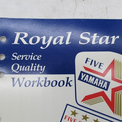 Lot of 4 Yamaha Royal Star Electrical Systems Training Service Manual