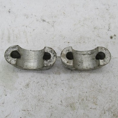 Pair of Triumph BSA Front Fork Leg Axle Caps