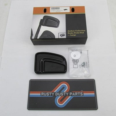 Harley-Davidson OEM NOS Airflow Large Brake Pedal Pad Kit Black 506003