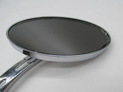 Pro One Harley Davidson Chrome Slotted Oval Right Side Side Mirror