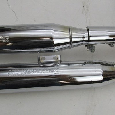 Harley Davidson OEM 18-23 Softail M8 Chrome Exhaust System 64901186 65