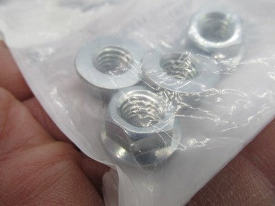 Lot of 4 Harley-Davidson OEM NOS 3/8"-16 Flange Locking Nuts 7601