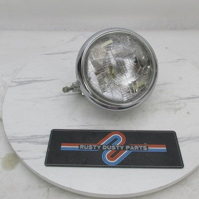 Harley OEM 7" Headlight Assembly w/ Sylvania Bulb Lamp Softail Fat Boy
