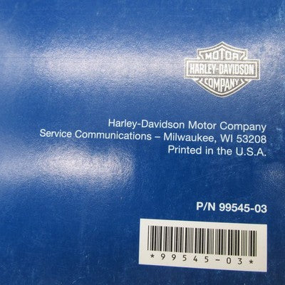 Harley-Davidson Official Factory 2003 FLT Police Models Parts Catalog