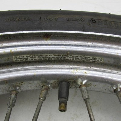Harley OEM FXR FXD XL 40-Spoke 19" x 2.5" Single Disc Front Wheel 3/4"