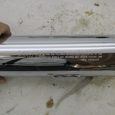Harley OEM NOS 05-06 CVO Screamin Eagle Fat Boy CAT Mufflers 65964-05